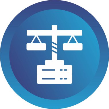 Veri Web simgesi basit illüstrasyon 