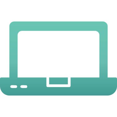 Dizüstü web simge vektör çizim 