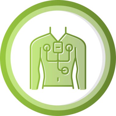 Telemetri web simgesi vektör illüstrasyonu