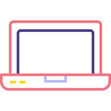 Dizüstü web simge vektör çizim 