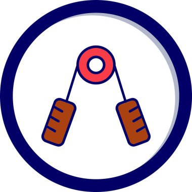 El Kavrama Ağı simgesi basit illüstrasyon