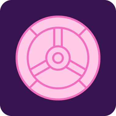 lastik simgesi vektör illüstrasyonu 