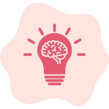 Idea web icon simple illustration 