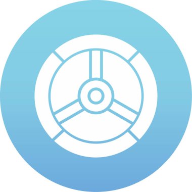 lastik simgesi vektör illüstrasyonu 