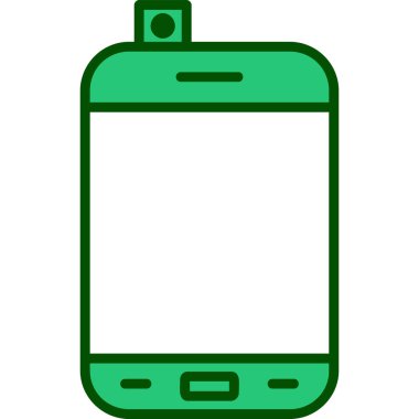 Smartphone web simgesi, vektör çizim 