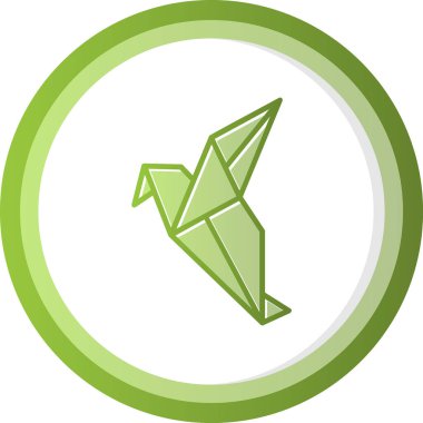 kuş ağı simgesi, vektör illüstrasyonu 