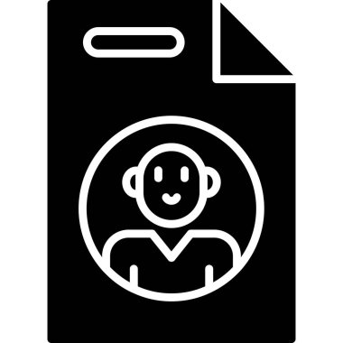 iş avı simgesi, vektör illüstrasyonu basit tasarım