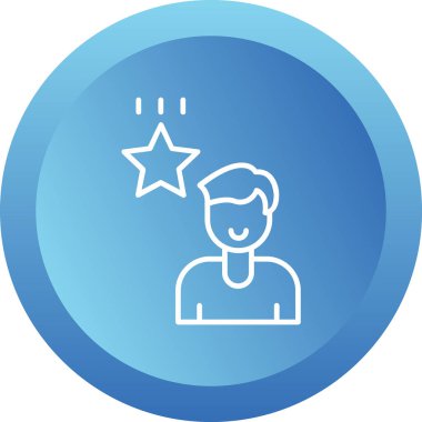 Hırs simgesi, vektör illüstrasyonu 