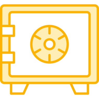 güvenli simge vektör illüstrasyonu 