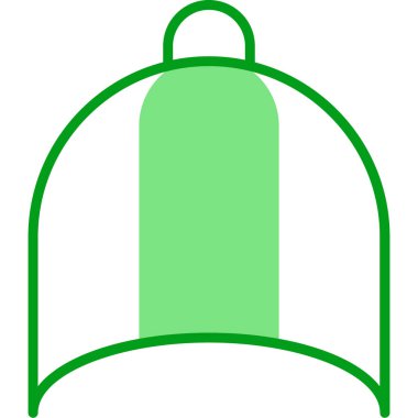 kapsül simgesi, vektör illüstrasyonu basit tasarım