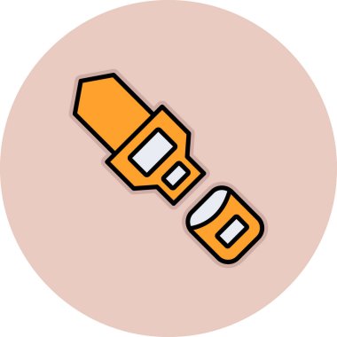 Özdenetim web simgesi, vektör illüstrasyonu