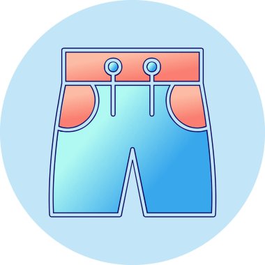 Web simgesi vektör illüstrasyonunu kısaltır