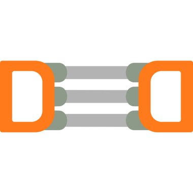 Göğüs açıcı simgesinin web illüstrasyonu