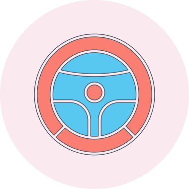 Direksiyon. Web simgesi basit illüstrasyon