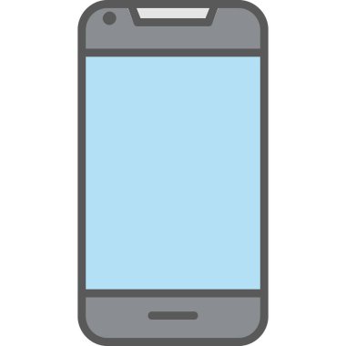 Smartphone web simgesi, vektör çizim 