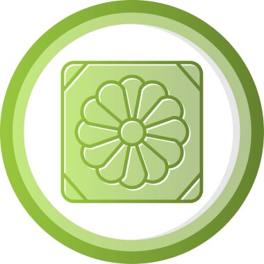 Döşeme. Web simgesi basit illüstrasyon