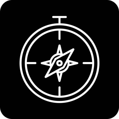 Pusula simgesi vektör resimlemesi 