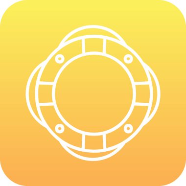 Can simidi simgesi, vektör illüstrasyonu basit tasarım