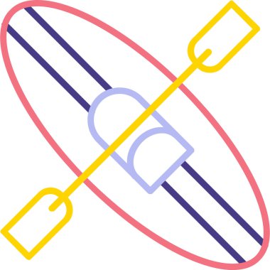 Kano. Web simgesi basit illüstrasyon