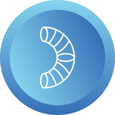 Torus. Web simgesi vektör illüstrasyonu