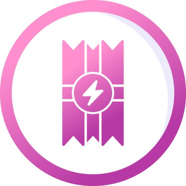 Enerji Çubuğu ikonu vektör illüstrasyonu