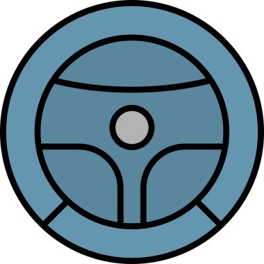 Direksiyon. Web simgesi basit illüstrasyon