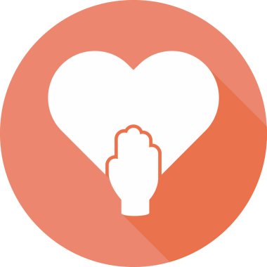 Dürüst web simgesi vektör illüstrasyonu