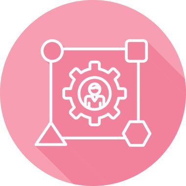 Adaptasyon simgesinin vektör illüstrasyonu