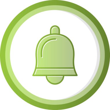 çan web simgesi, vektör çizim 