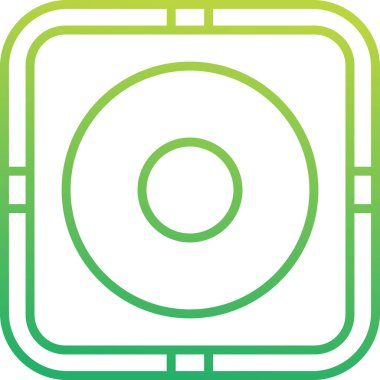 kayıt simgesi, vektör illüstrasyonu