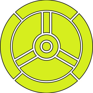 lastik simgesi vektör illüstrasyonu 