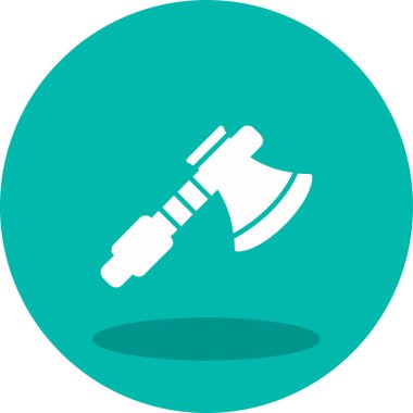 Balta ağ simgesi, vektör illüstrasyonu 