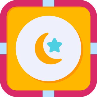 Uyku Kipi simgesi, vektör illüstrasyonu 