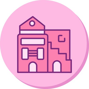 vektör evi oluşturma simgesi, modern tasarım illüstrasyonu 