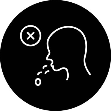  Web simgesi vektör illüstrasyonunu tükür 