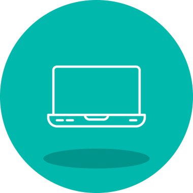 Dizüstü web simge vektör çizim 