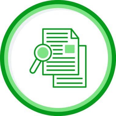 belge dosya simgesi düz biçimli 