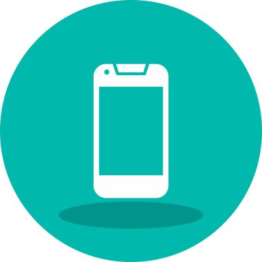 Smartphone web simgesi, vektör çizim 