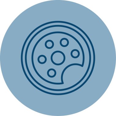 Palet simgesini boya, vektör illüstrasyonu