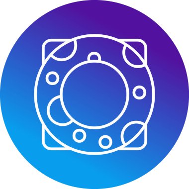 Can simidi. Web simgesi basit illüstrasyon
