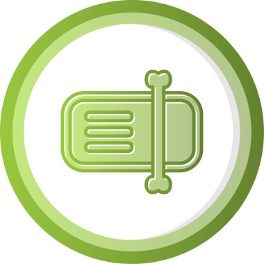 Dosyayı yeniden adlandır. Web simgesi basit illüstrasyon