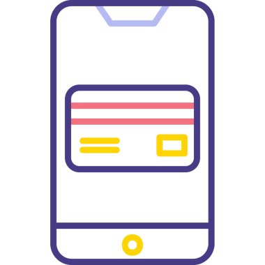 akıllı telefon ve kredi kartı, Ödeme Yöntemi simgesi