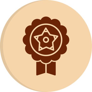 yıldız web simgesi basit illüstrasyon 