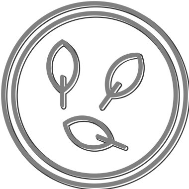 Çevre dostu simgenin vektör illüstrasyonu           