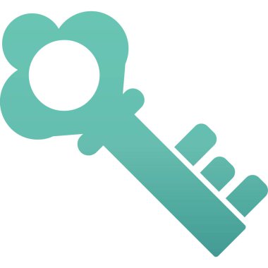 Anahtar. Web simgesi basit illüstrasyon 