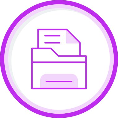 dizin simgesi, vektör illüstrasyonu basit tasarım