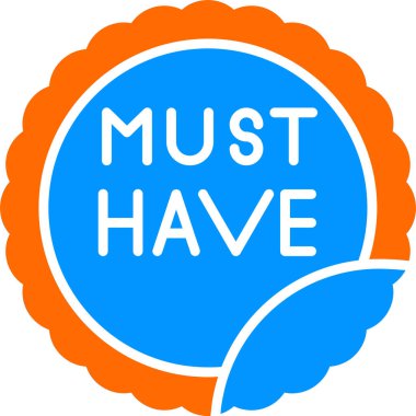 metin içeren pul, düz simge, vektör illüstrasyonuName