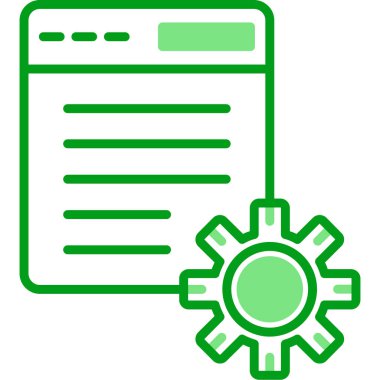 Web simgesi, vektör illüstrasyonuName