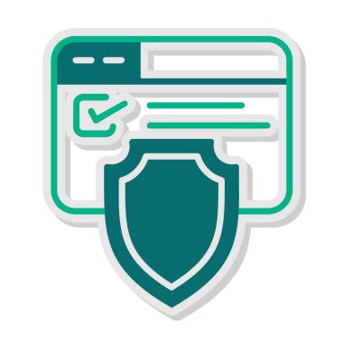 Uygulama simgesi, vektör illüstrasyonu basit tasarım