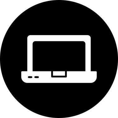 Dizüstü web simge vektör çizim 